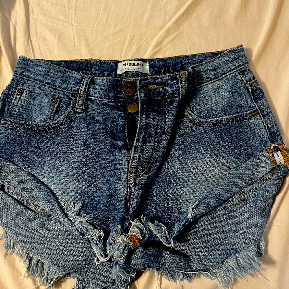 Jean shorts